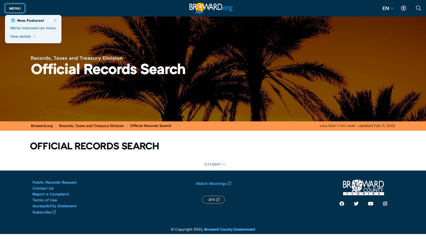 Records Official Records Search - Broward County